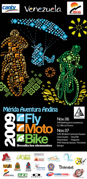 Afiche Final Fly Motor Bike 2009